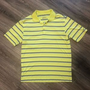Nike Golf Dri-fit polo shirt- Bright chartreuse